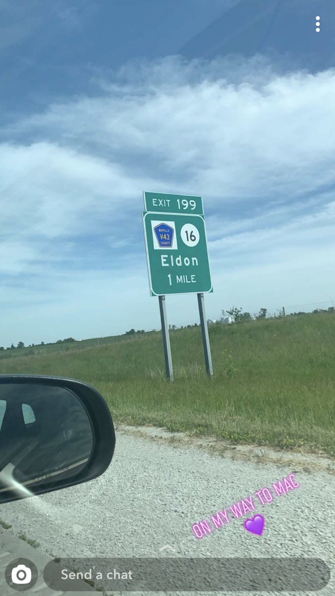 sydni_hare's tweet photo. Every time @skymule20 is on her way back to Macomb she sends me this picture. My Grandpa Eldon passed away last December, and these pictures mean a lot. Especially today. Happy Heavenly birthday Grandpa. https://t.co/HtBftraP31
