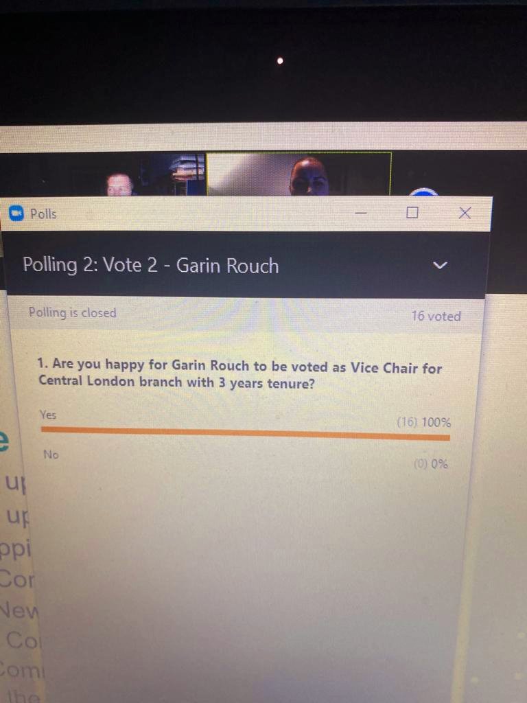 Yay! Very glad to become vice chair of <a href="/CIPD_CLB/">The CIPD Branch in Central London</a>! Great to be part of such of a brilliant team delivering #HR events to our members. Well done to <a href="/pensionscanwork/">Charlie</a> <a href="/CK_Brownlee/">Charlotte Brownlee</a> for organising our AGM!