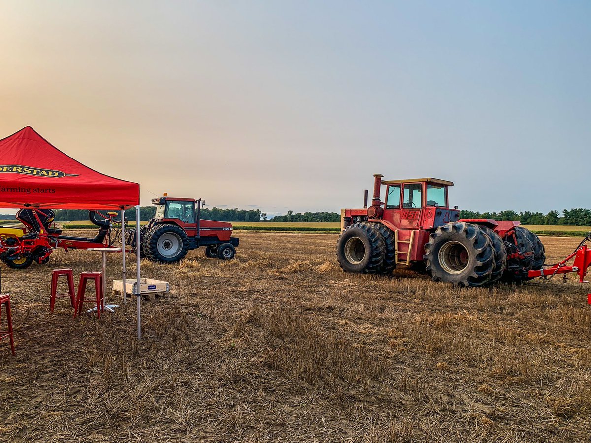 We had a great day in the field with <a href="/KearneyPlanters/">Kearney Planters</a>  Discovery field! Lots of great questions and conversations, along with a little vintage horsepower. Thanks to all who joined us today!! #demo #fieldday