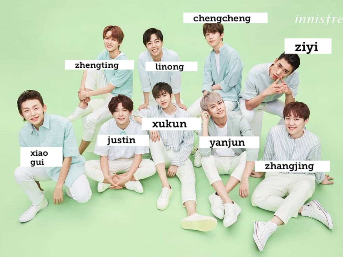 Group photos with members names