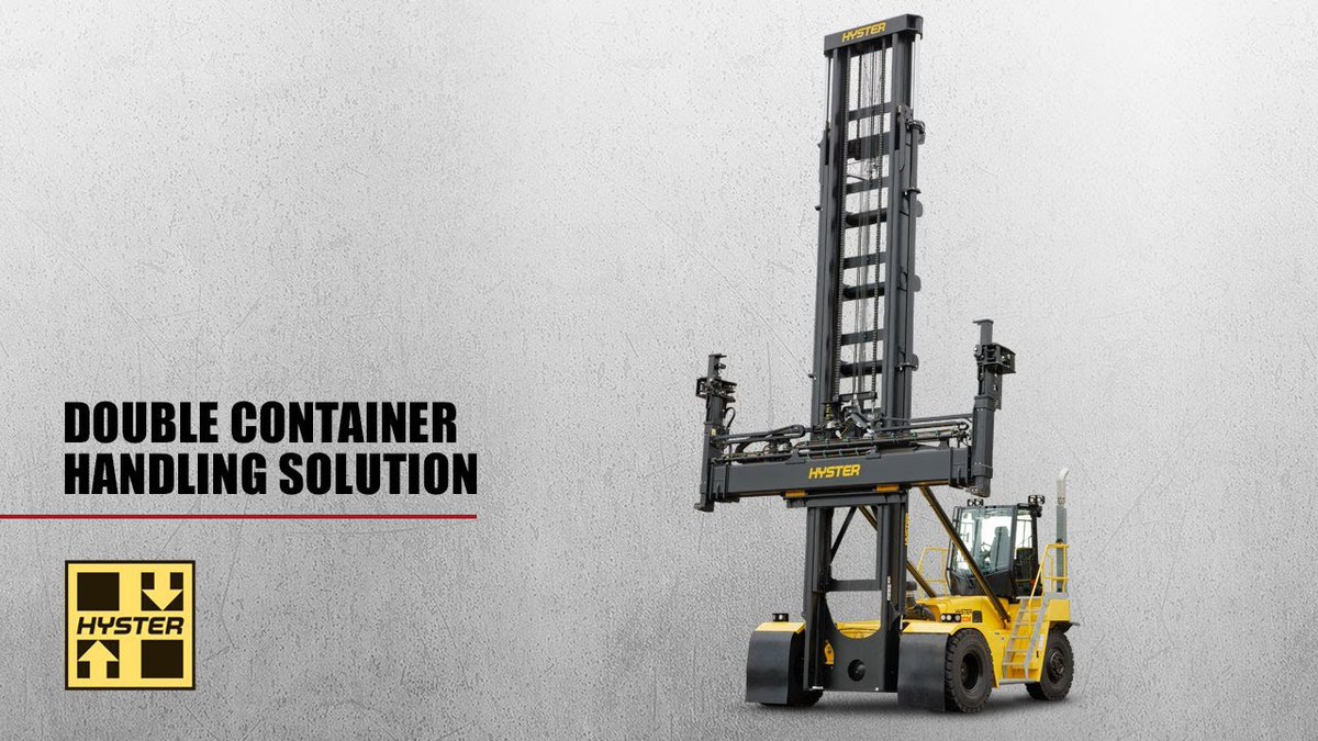Hyster Company’s empty container handler can help port operations reap time and cost savings by handling two empty containers simultaneously.  
#container #containerhandlers #efficiency #emptycontainerhandler #equipment #productivity #profitability southafricahem.com/2020/09/14/hys…
