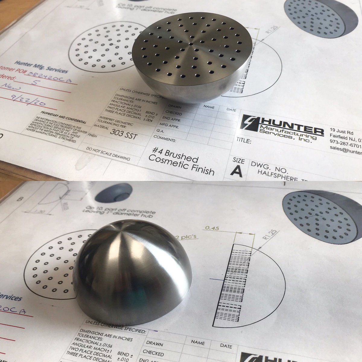 HunterMfgSvcs's tweet image. Coolest part of the week, Dropping complete from our @doosanmta 220 LSYC #madeinusa #cncmachining #manufacturing #partoftheweek