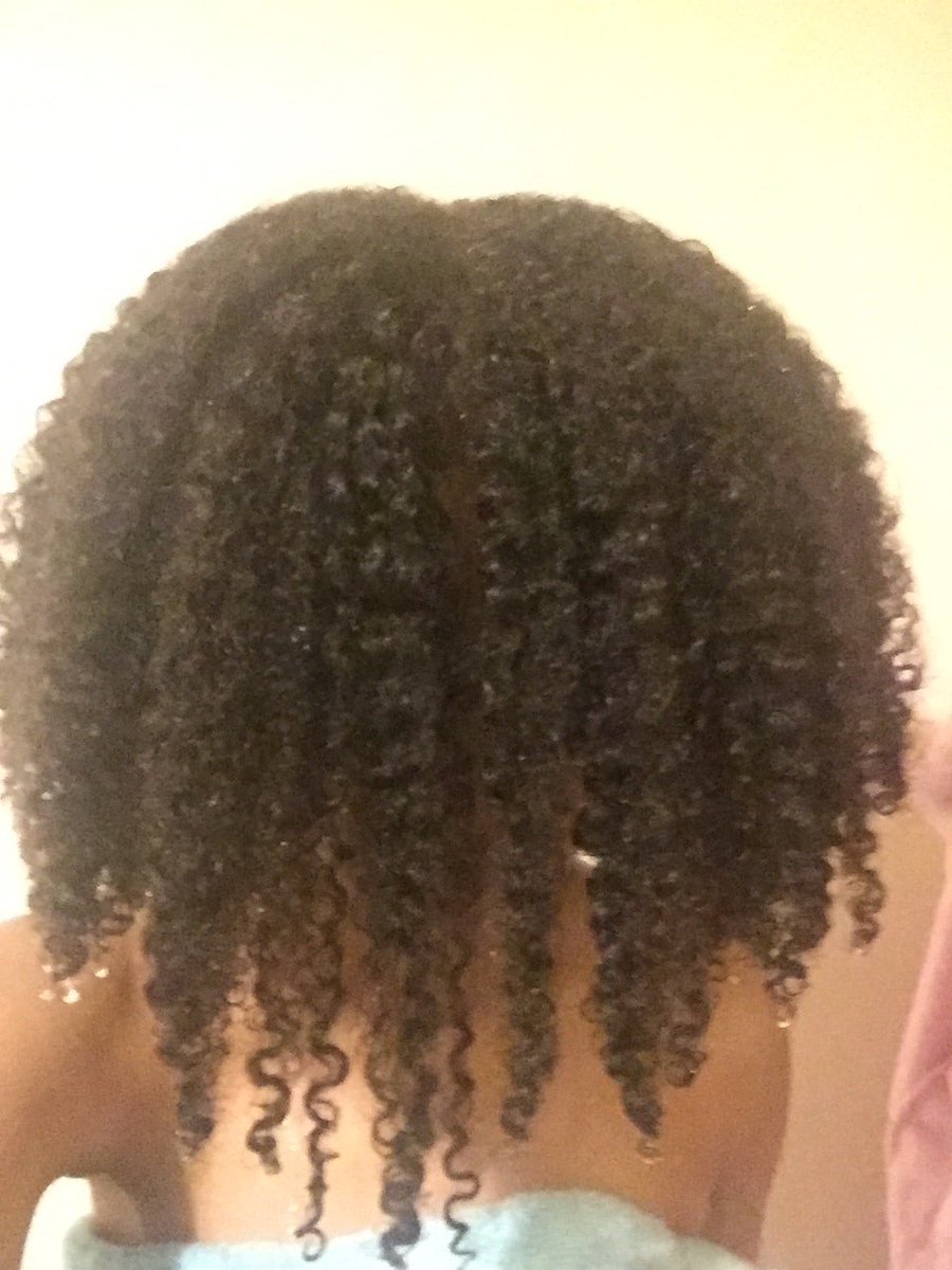 I don’t usually wear my hair in its naturally curly state because it can get tangled very easily and getting those tangles out can cause breakage if you don’t do it right. But here are different degrees of curls at random times in my hair journey