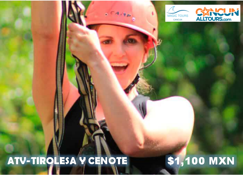 all_cancun's tweet photo. #ToursAventura #CuatrimotosTour
Ven a #Cancún y disfruta de un tour que te ofrece 3 actividades como tirolesas, cuatrimotos (ATV) y nadar en un hermoso cenote para que pases un día lleno de aventura y diversión, ¡reserva ahora y deja correr la adrenalina!!
https://t.co/gHEXkwIZ0W https://t.co/natGN0uHv7
