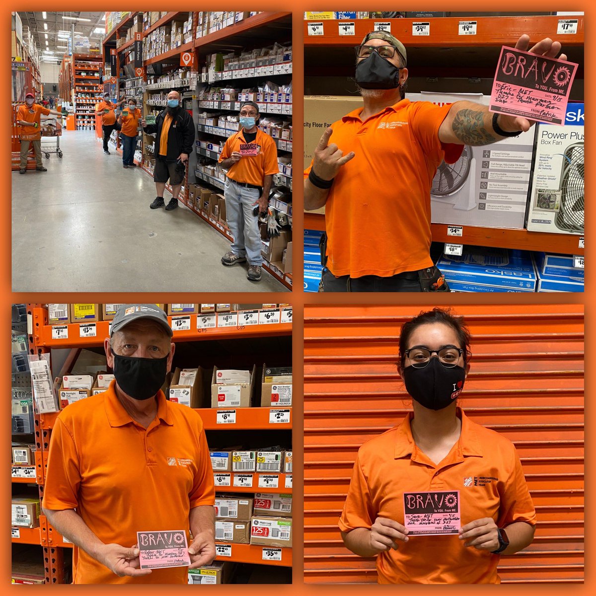 Taking the time to recognize our amazing partnship with MET- with some #BravoAwards! Thank you for everything you do &amp; a BIG thank you for servicing Electrical Department today! Keep Up The Good Work, we appreciate it! #LivingOurValues #BuildingStrongRelationships #PowerOfTheGulf