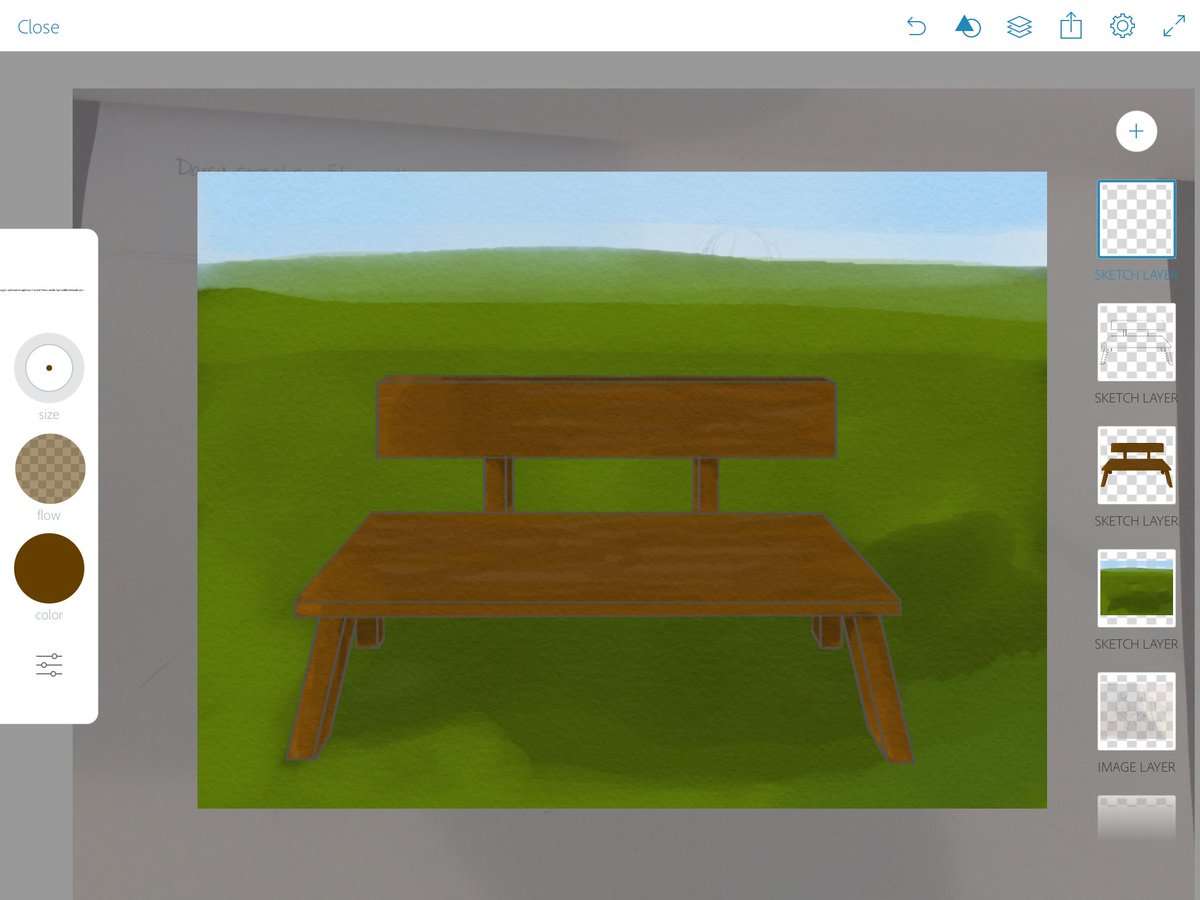 BreDraws's tweet photo. Got the background done. Need to put my iPad on the charger. I’ll probably work on this tonight once I put my kids to bed. https://t.co/98OFYkzyuX