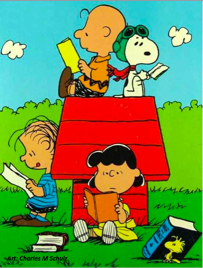 whatSFSaid's tweet photo. I believe EVERY CHILD CAN BE A READER! Some kids haven't yet found the book that lights the spark of #literacy. But that doesn't make them 'non-readers'. It just means they need a little help to find it.

https://t.co/ZGK633z1ZJ

(Art: Charles M Schulz) https://t.co/ywv2ItPPX3