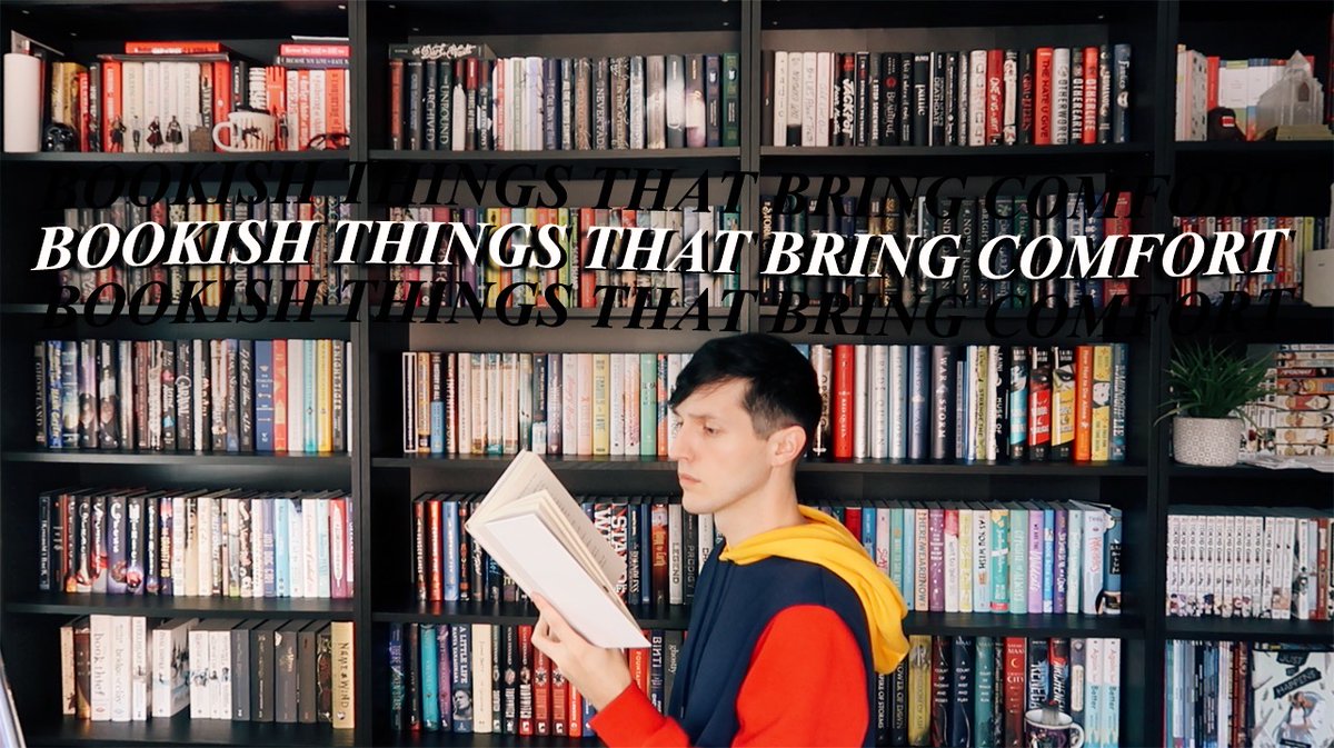 jessethereader's tweet photo. new video! a lil ~*sentimental*~ one about bookish things that bring me comfort 🥺😅📚✨ https://t.co/wvVd3q4uka https://t.co/KUQ4U8A9yB
