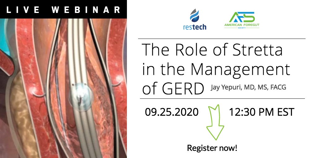 refluxsolutions's tweet photo. Join Dr. Jay Yepuri for a LIVE webinar as part of the @ForegutSociety non-CME conference series!
Open to all reflux providers, whether you are attending the AFS virtual conference or not.
Register now: https://t.co/5aMjAeIuBr
#reflux #refluxtreatment #refluxeducation https://t.co/IrDyfzVhHa