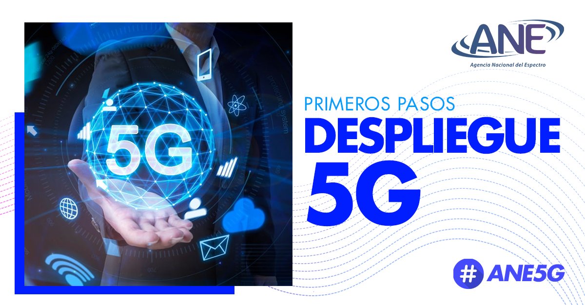ANE_Colombia's tweet photo. Colombia 🇨🇴 está dando los primeros pasos en el camino que lleva al despliegue y masificación de la tecnología 5G que se está empezando a desplegar en varios países. #ANE5G @Ministerio_TIC https://t.co/tZjyrlekTs