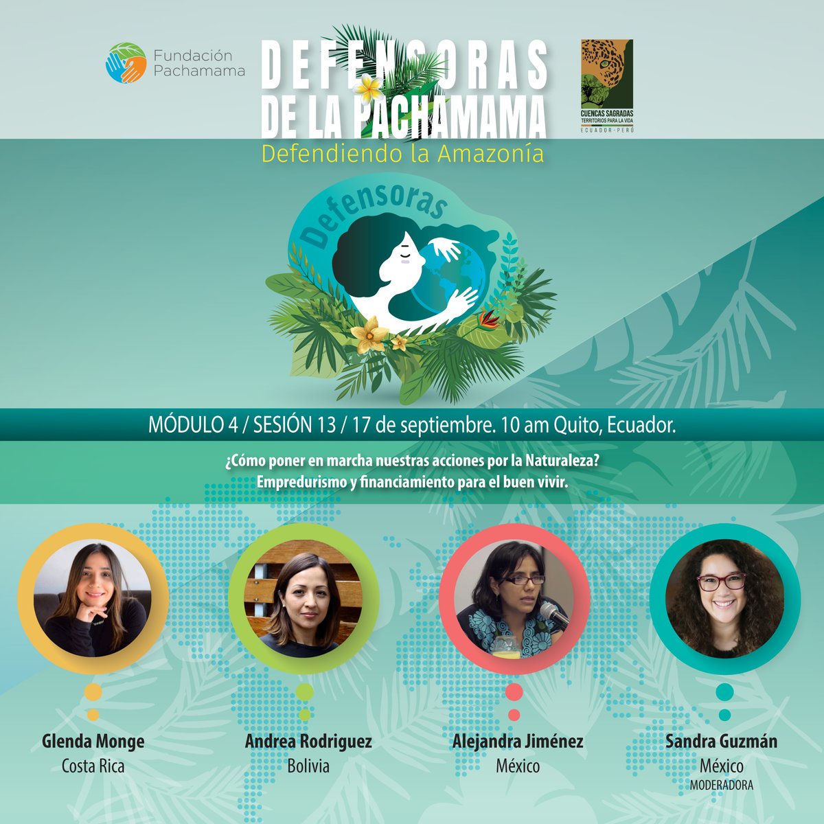 InvestingSee's tweet photo. Este jueves participaremos en la sesión 13 de este programa que busca brindar herramientas a mujeres que estén interesadas en unir esfuerzos para promover de manera activa la protección de la vida y la naturaleza.

#mujersostenible #defensoras #Latinoamerica #crecimientoverde https://t.co/qZddMgAcrN