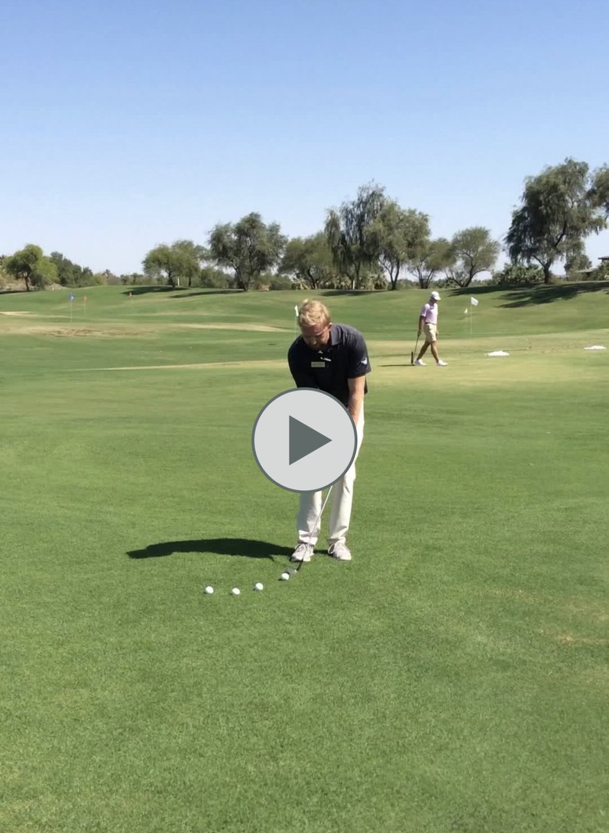 golfDWGR's tweet image. Director of Golf, @ryanszyd demonstrates a chipping drill using the natural bounce of the club. 2 key points: continue to rotate your chest through the shot &amp;amp; do not lean the club shaft too forward #PDMONTH #tiptuesday #playdesertwillow #thisiskempersports @KemperSports