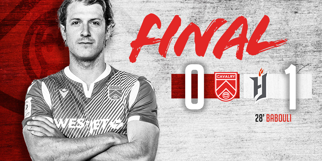 CPLCavalryFC's tweet photo. FINAL
That's the final whistle. A tough way to end our season.
CAV 0 – 1 FOR
#CavsFC #StablesToGables #IslandGames
#CanPL #OneSoccer https://t.co/rODzIMtfcO