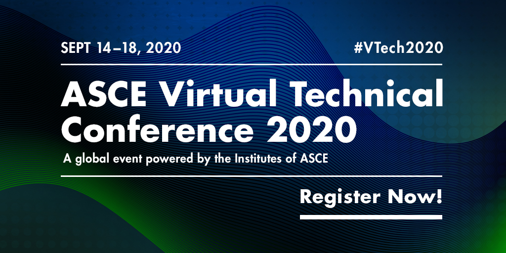 ASCE_TDI's tweet photo. Don't forget to tune into TDI's kickoff keynote at #VTech2020 tomorrow at 11:20ET ! We have a great presentation coming to you from members of #Lea+Elliott, #UITPnews (International Association for Public Transit) & #RTCSNV (Regional Transportation Commission of Southern Nevada) https://t.co/qX5tDIdPMh
