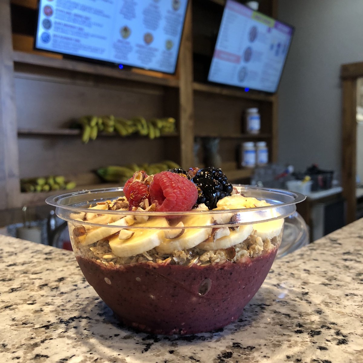 thebowlandberry's tweet photo. We are remaining closed due to the unhealthy air quality. Hope you are staying safe and we can't wait to see you all when the smoke clears. 🍌🍓

#BowlandBerry #OriginalBerryBowl https://t.co/yoxdsYlg9E