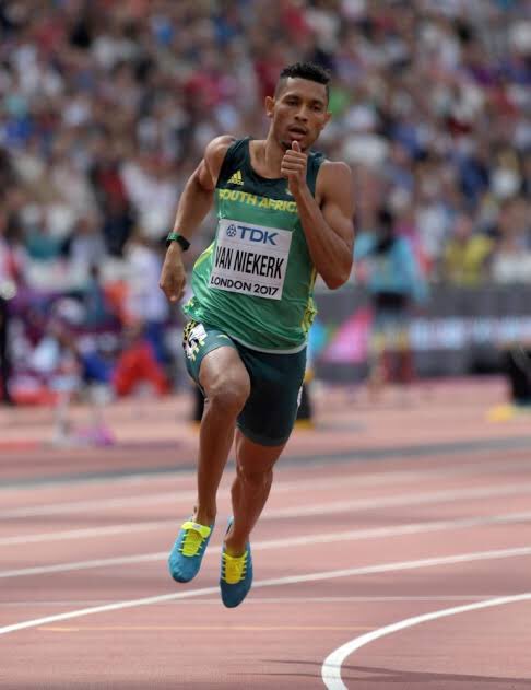 Congrats to <a href="/WaydeDreamer/">Wayde van Niekerk</a> on his comeback win in the 400m tonight at the Gala Dei Castelli (Switzerland)

Wayde clocked 45:58 sec
#ProudlySouthAfrican