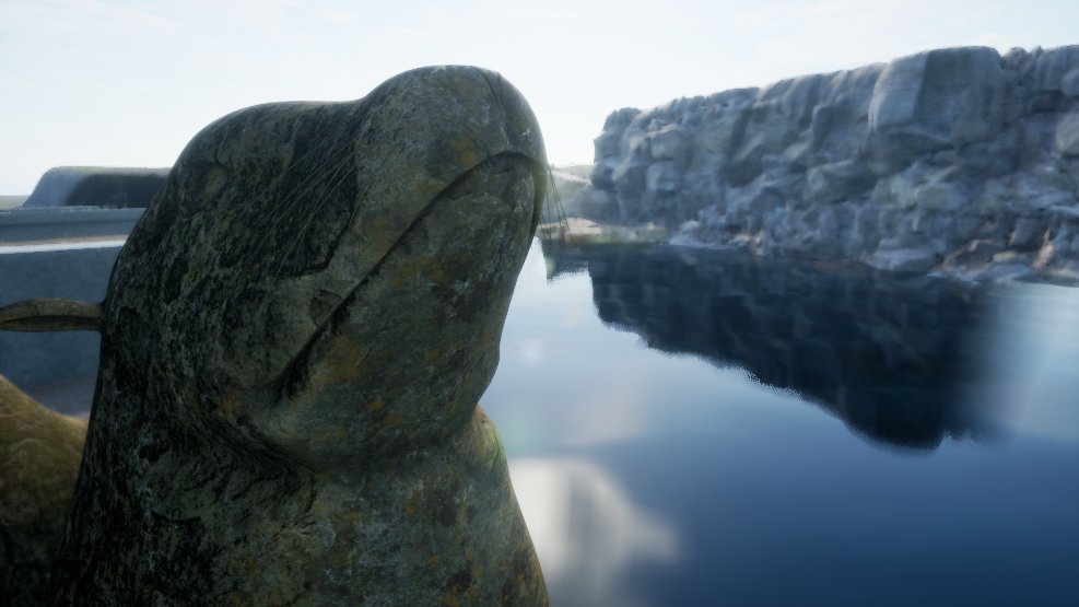 TREE_Industries's tweet photo. Our neighborhood friendly "Seal Statue" 🦭. Made using @quixeltools Smart Materials, MegaScans, and RayTracing. Rendered in real-time at roughly 60fps using #UE4. #MadeWithUnreal #IndieGameDev #RealTimeRayTracing #SmartMaterials #GameDev #UnrealEngine #IndieWatch #IndieGame https://t.co/p2CfYQEoH0