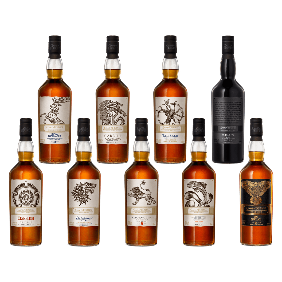 TheDramHunter's tweet photo. Get the full @GameOfThrones Whisky Collection for £365.92! (Was £524.49) at https://t.co/xX2jglq35u 
 
Click to view => https://t.co/jS4CnyEcuQ 

#whisky #whiskydeals #sales #sale #offer #offers #deals #deal #GameOfThrones #Clynelish #RoyalLochnagar @LagavulinWhisky #Dalwhinnie https://t.co/ALy6xjR90P