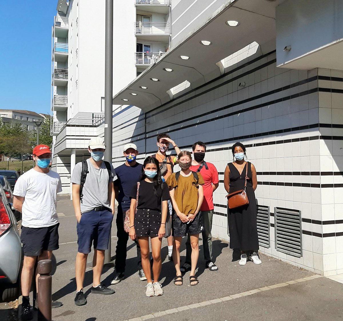 Visite du patrimoine du bailleur <a href="/SEQENSofficiel/">Seqens</a> à Torcy avec les étudiants des <a href="/beauxartsparis/">Beaux-Arts de Paris</a> dans le cadre de l'appel à projets destiné à la réalisation de 2 œuvres artistiques dans le quartier