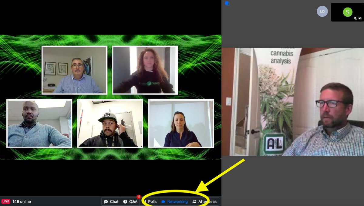 ALCannabisLabs's tweet photo. Online at the #C45QualitySummit?

Click the NETWORKING tab to talk with Brian Coutts, Strategy &amp; Business Development Manager, Food and Pharma, @ALCannabisLabs

Learn about A&amp;L Full-Service Cannabis Laboratory OR ask him about ALCannTrace's Seed-to-Sale Cannabis Software

👇👇👇 https://t.co/lU588dTQrT