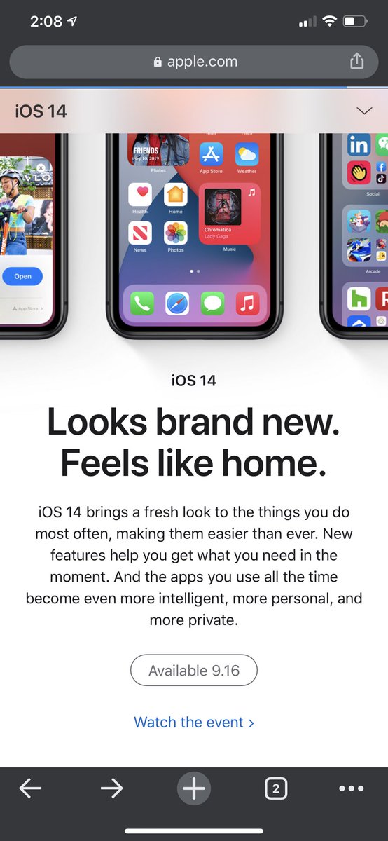 Alyssaaaaa_3's tweet photo. Friendly Reminder: iOS 14 releases tomorrow☺️ https://t.co/MvhWyPLj04