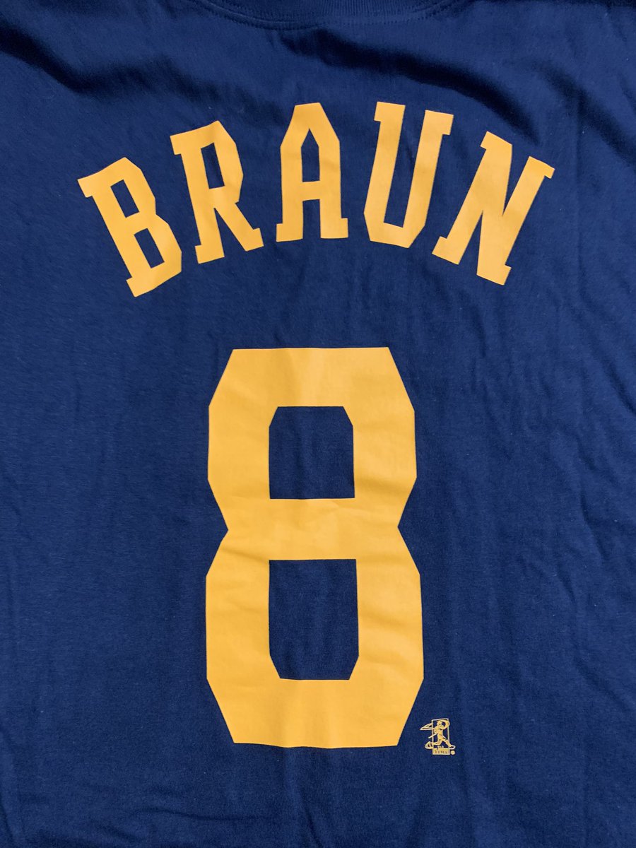 revclreese's tweet photo. @Brewers #ThisIsMyCrew #myfavoritebrewer #8braun digging my new shirt https://t.co/aA0Kj1I48n