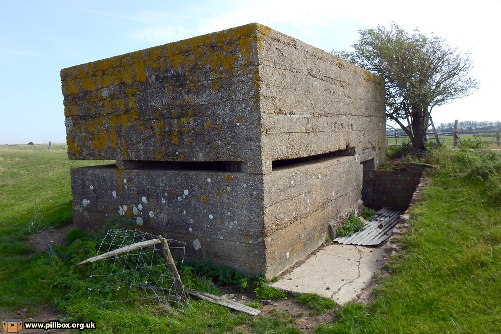 Pillboxes were still being built into September; this one completed just before 'Battle of Britain Day' at the end of a defensive 'switch' line. 3/8