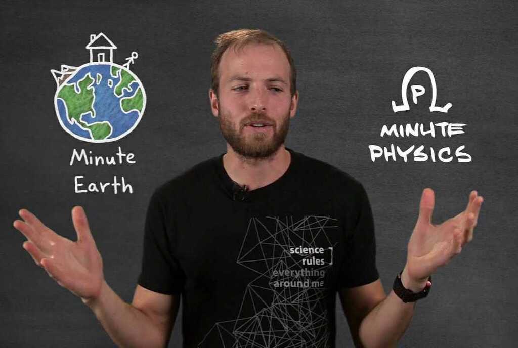 scisection's tweet photo. 💙Henry Reich, #Science communicator and creator of YouTube channels "MinutePhysics", discusses his journey to becoming a science communicator through #YouTube (choosing it over a PhD) and defying the norm in a new #interview. 
💛 Now available on global podcast platforms. https://t.co/Rm2Dmm4y7a