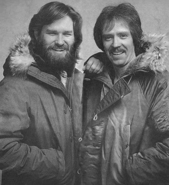 Kurt Russell and John Carpenter 1982
#retrohorror