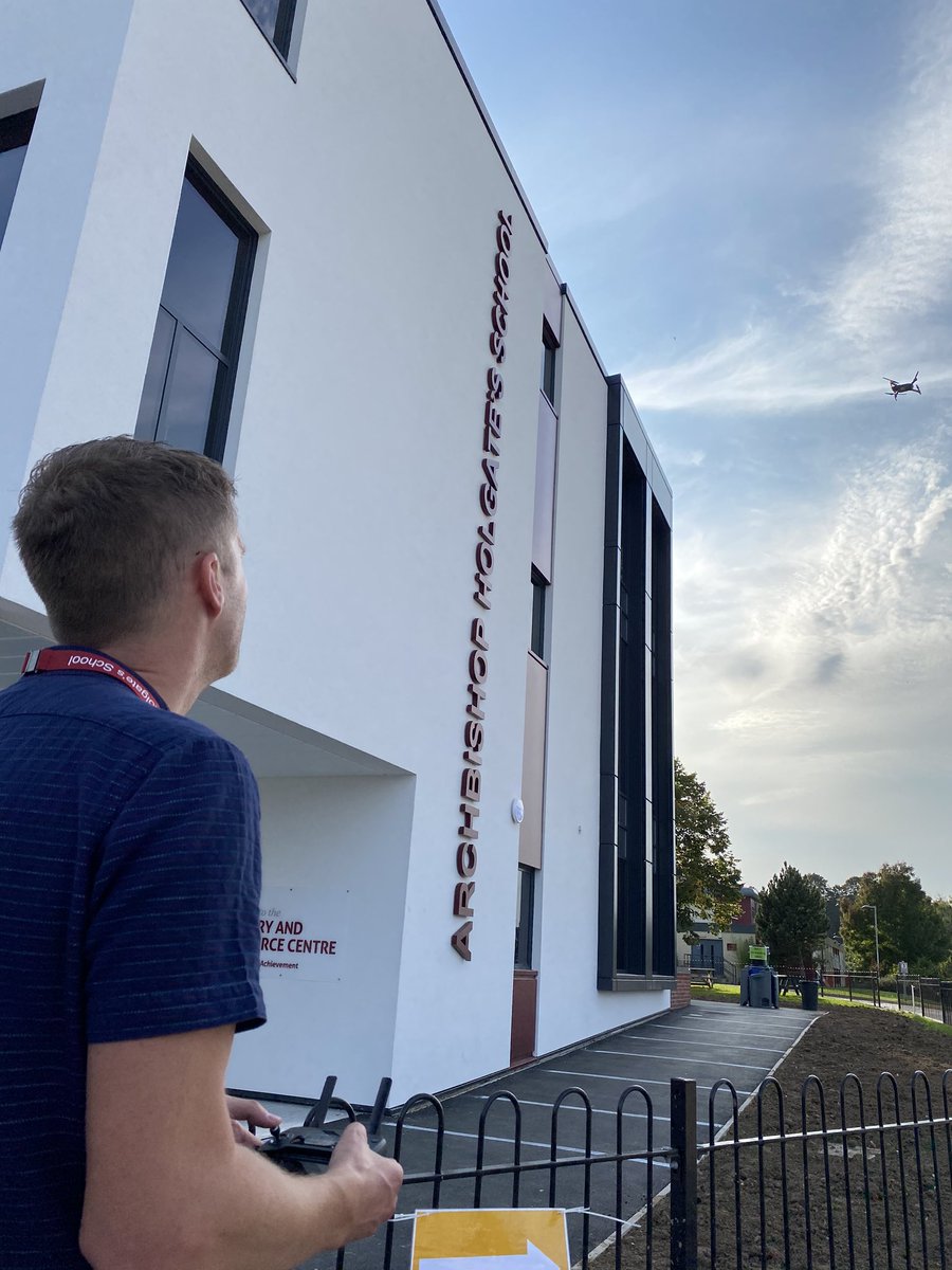 AHSArtsAward's tweet photo. Another great day of filming today @AHSYork @AHSSixth_Form in preparation for our #virtualopenevening. Loved watching the drone capturing the aerial footage! https://t.co/safvVHxrYY