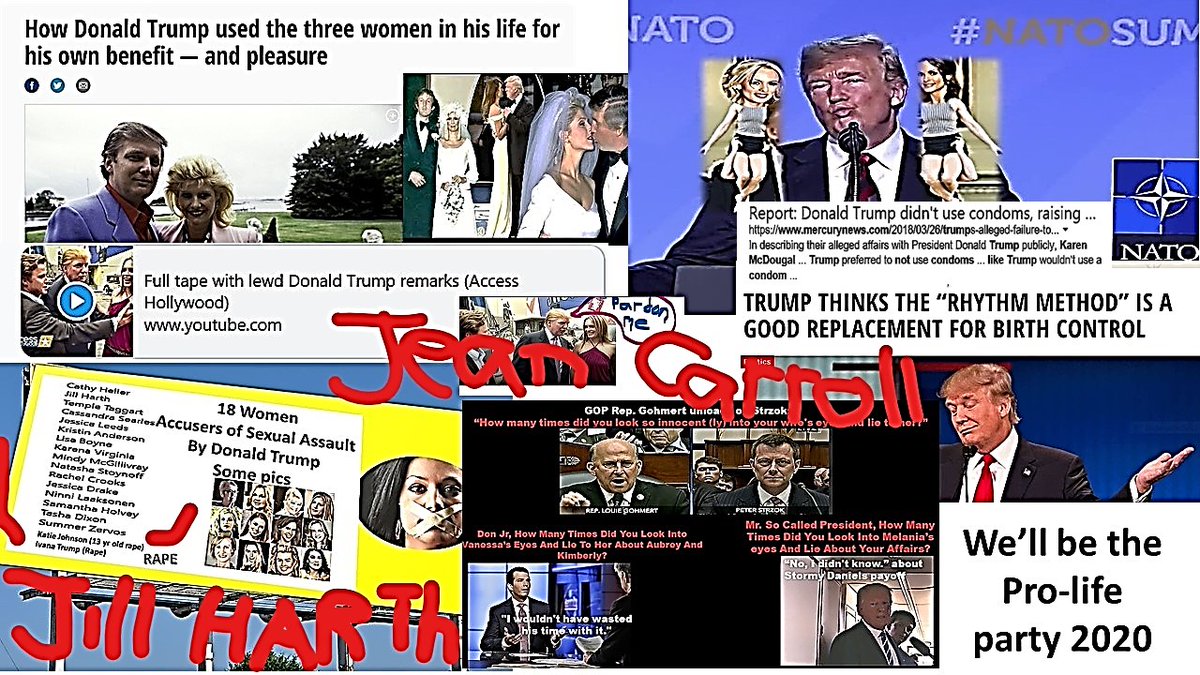 rr7lv's tweet photo. @DebraMessing #TrumpIsARapist #trumpisasexualdeviant #trumpisasexualpredator #TrumpPedo and there is no way and please all forgive me for crudeness
but there is no way in hell he is not offending now or getting his needs met on the sly cause no way is wife... 
#BidenHarrisLandslide2020 https://t.co/wAlXb6orw6