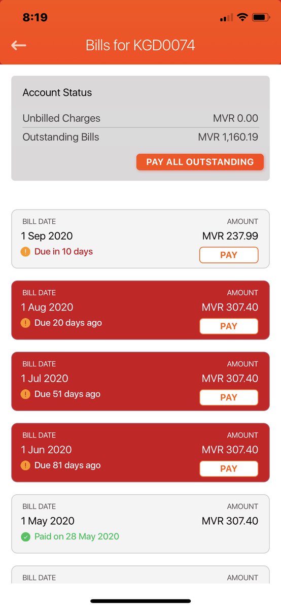 No internet since 16th of may till today and billing us for whatt?? And <a href="/Dhiraagu/">Dhiraagu</a>  you have taken the case so serious that it has already been 4 months without internet during this pandemic.