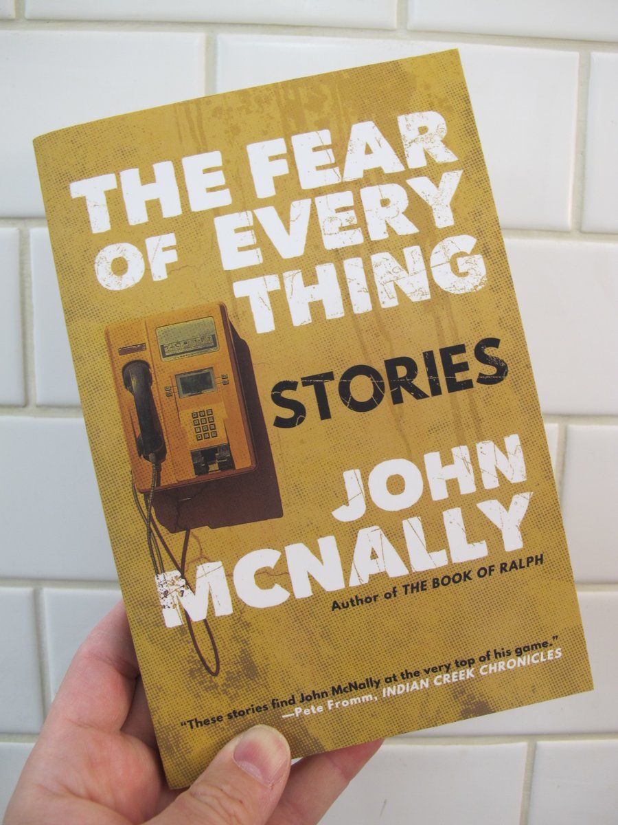 Everything I've read by John McNally has been either funny, profound or both. I just picked up a copy of his new collection of short stories, "The Fear of Everything," and found my first laugh on page 2. The profundity can't be far behind.