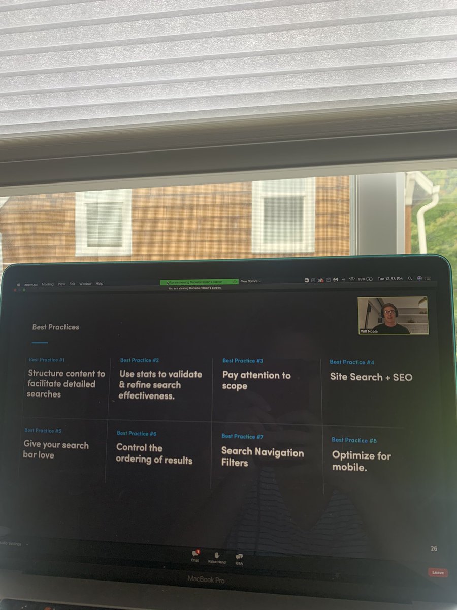 HannahFuchigami's tweet photo. 8 Best Practices for search courtesy of @funnelback @tenbluelinks #stateofsitesearch #highered #webinar https://t.co/bEFDgwxDwT