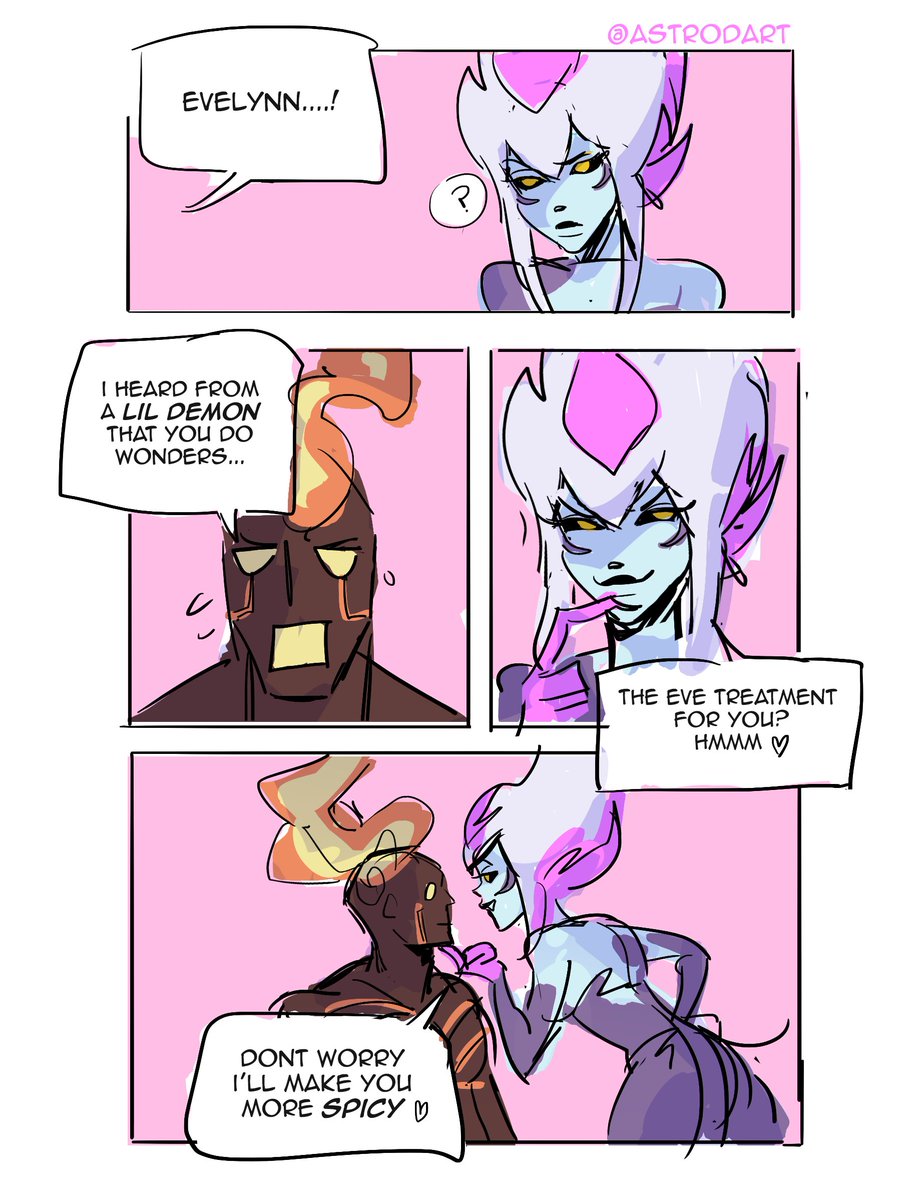 evelynn just has a way with looks i stg 