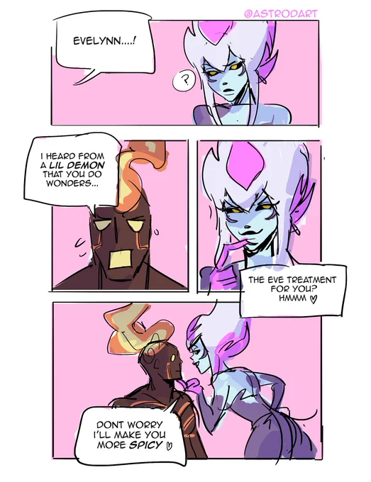 evelynn just has a way with looks i stg 