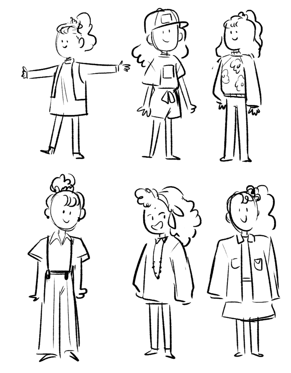 The new 80s American Girl doll was unveiled today but like a lot of modern AG designs, the fashion isn't exactly an accurate depiction of what a 9 year old would have worn in 1986 and more of 2020 80s aesthetic. It took 20 min to try making doodles with more awkward 80s flair 