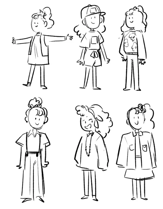 The new 80s American Girl doll was unveiled today but like a lot of modern AG designs, the fashion isn't exactly an accurate depiction of what a 9 year old would have worn in 1986 and more of 2020 80s aesthetic. It took 20 min to try making doodles with more awkward 80s flair 