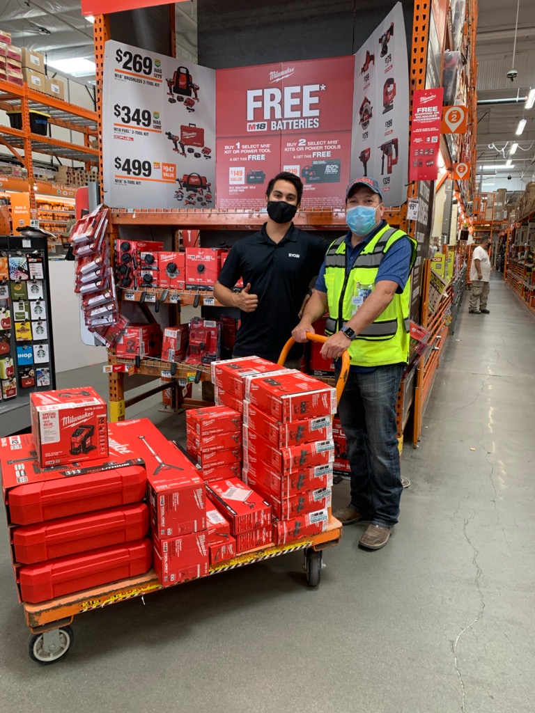 Special thanks too Desiree Pasa and Patrick TTI rep for going above and beyond driving our pro business.. resulting incredible  2k sale !!!