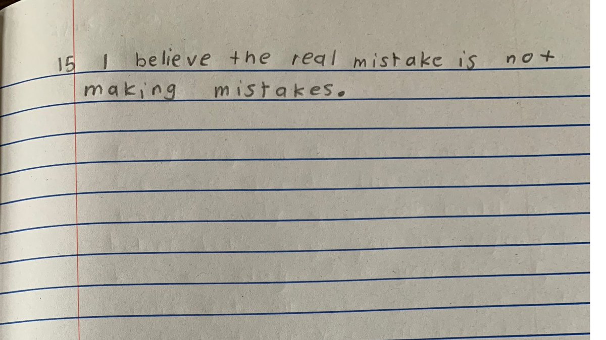 ImagiEngine's tweet image. Love today’s literature class, write down ‘what I believe’ to reflect @OWSFourth