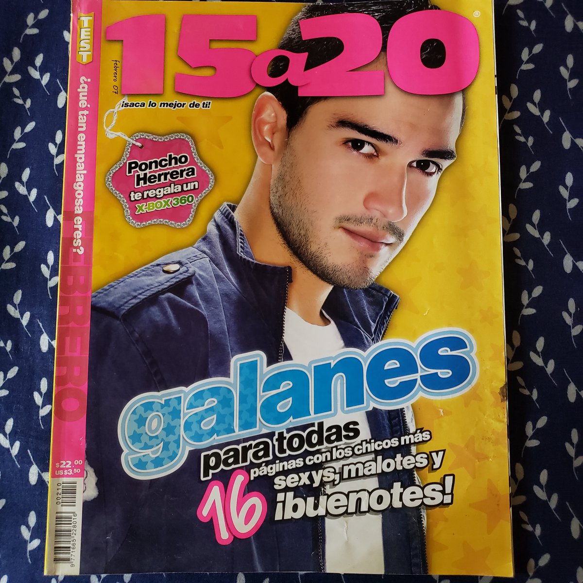 RevistasCDsYMas's tweet photo. Revista 15a20 @ponchohd
CÓMPRALA AQUÍ👉https://t.co/5mUxFeMf0o
#AlfonsoHerrera #PonchoHerrera #RBD #Rebelde #rbdlafamilia #motel #RodrigoDavila #mathewfox #lost #JustinHartley #smallville #justintimberlake #johnnydeep #jaydelacueva #Moderatto #robbiewilliams #mychemicalromance https://t.co/KejX9tEOM9