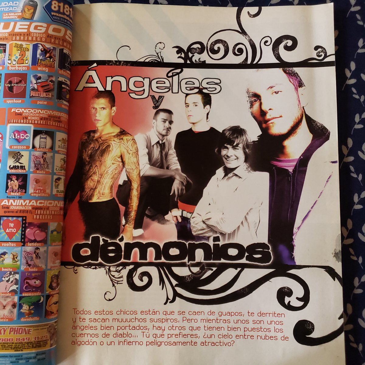 RevistasCDsYMas's tweet photo. Revista 15a20 @ponchohd
CÓMPRALA AQUÍ👉https://t.co/5mUxFeMf0o
#AlfonsoHerrera #PonchoHerrera #RBD #Rebelde #rbdlafamilia #motel #RodrigoDavila #mathewfox #lost #JustinHartley #smallville #justintimberlake #johnnydeep #jaydelacueva #Moderatto #robbiewilliams #mychemicalromance https://t.co/KejX9tEOM9