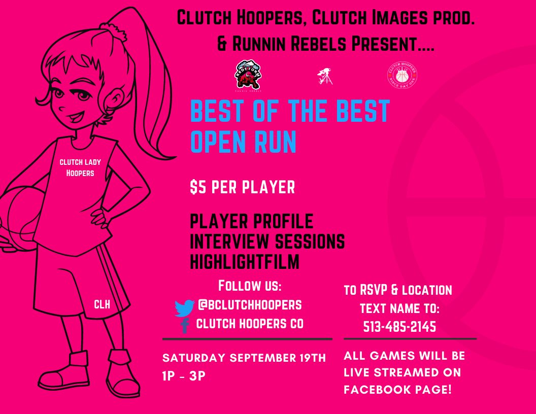 clutchhoophers's tweet photo. Let’s go!We back at again @Off_to_Glory our live feed for the weekend we hit 800+ views. @tansmoot @BreAnnaClemon11 @hooperleah18 @siennaaaaa_ @CoachStokes22 @AnyeShabazz @amarafloresBB4L  @MicahEngram3 @RoshelleMadison @q_mcconnell 

WE ARE THE HOOP CULTURE https://t.co/Ym4TKluD9F