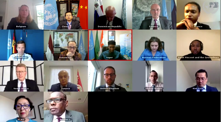 EstoniaUN's tweet photo. #EstoniaUNSC 🇪🇪 as the Chair of #Sudan #SanctionsCommittee 1591 briefed #UNSC about the activities of the committee, implementation of the #sanctions & latest developments on the ground.
1591 committee is committed to work together w/ #Sudan to make peace in #Darfur a reality! https://t.co/PM8JFj3PTY