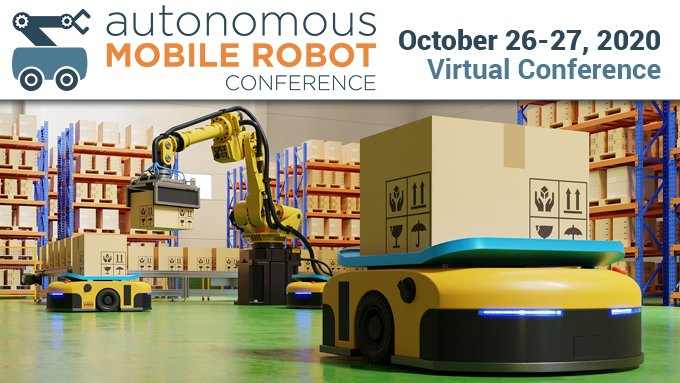 A3Robotics's tweet image. Join us at the Virtual Autonomous Mobile Robot Conference - October 26-27, 2020
Take Action - Meet & Greet - Survey the Market - Stay Ahead.
hubs.la/H0wjcGH0
#AutonomousMobileRobots #AMR