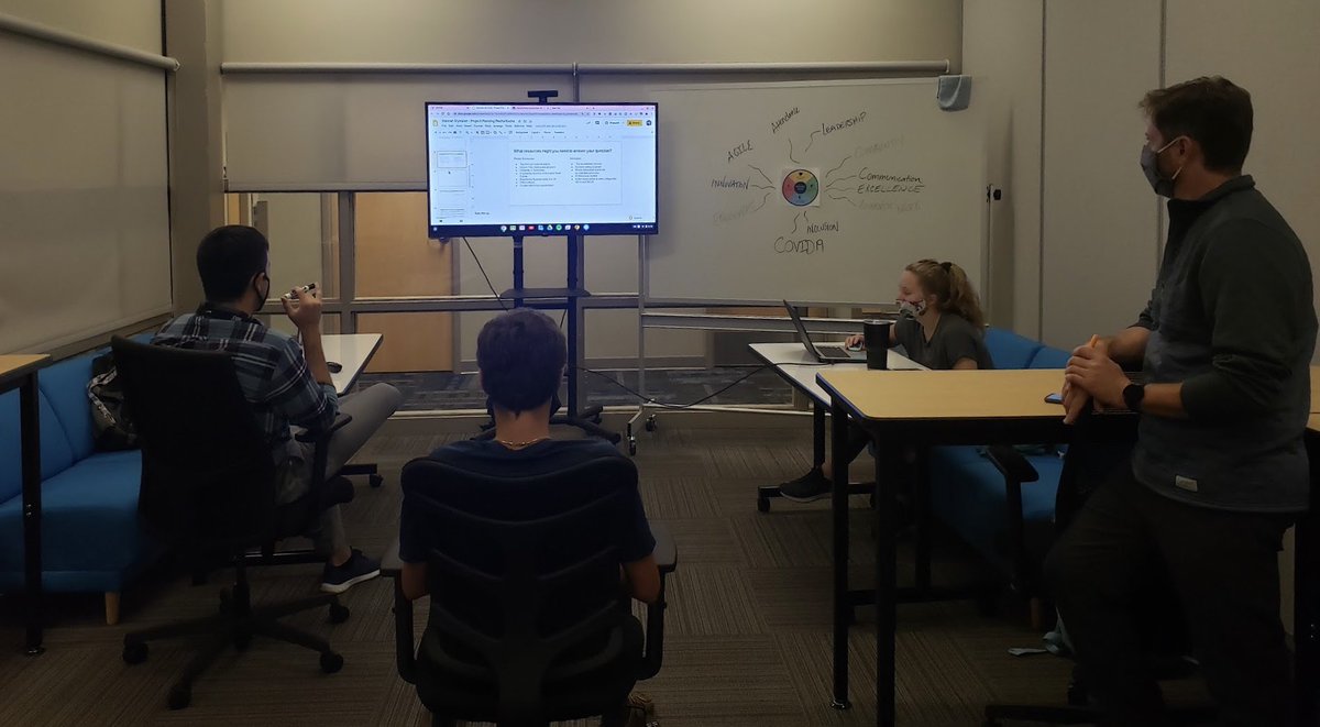Feedback that feeds forward! Today Hannah practiced her Project Planning Pecha Kucha and dove into deep revisions after observations from the team. Be ready for a great project pitch <a href="/BushawTom/">Tom Bushaw</a> #learnbps