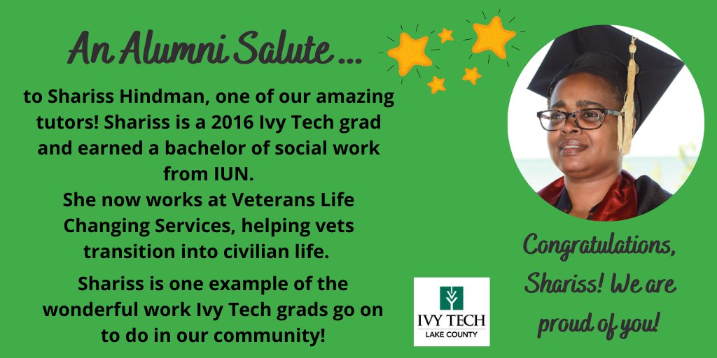 IvyTechLakeCo's tweet image. Our alums do great things! #ivytechalumni