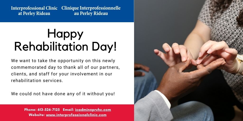 Happy Rehabilitation Day! #RehabilitationDay #healthcare #thankyou