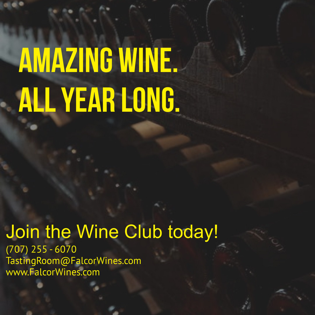FalcorWinery's tweet photo. Not only do you get to try some of our favorite varietals, you also get  20-30% off most of our current releases! 
Visit us at https://t.co/RVoR9BPRib for details or come visit us TUE-SAT from 10-5pm!

#WineClub #NapaValley #VisitNapaValley #Winery #WineTasting #Falcor https://t.co/O3DcULF6vp