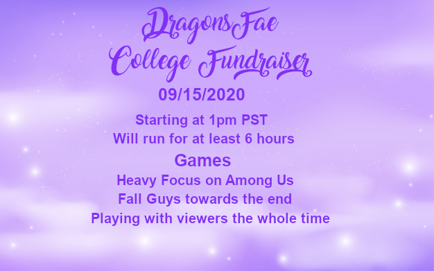 Dragons_Fae's tweet photo. It's finally time! We're gonna be playing among us as we raise funds for college classes. New collection for among us is live on my streamloots page! https://t.co/rm6PO1x9Sc https://t.co/CjXaw3fiWm